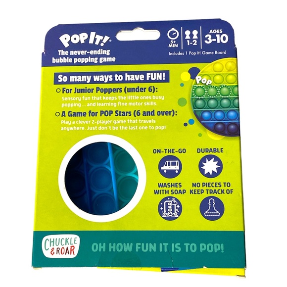 Pop it! The never ending bubble popping game 3-10Yrs Old Sensory toy - Picture 2 of 7